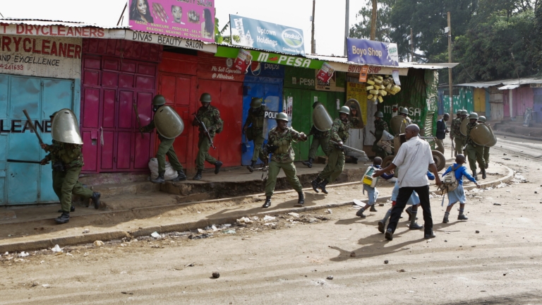 Убити при сблъсъци в Кения 