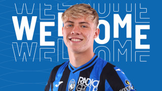 Нападателят на Аталанта Расмус Хойлунд е привлякъл вниманието на скаутите