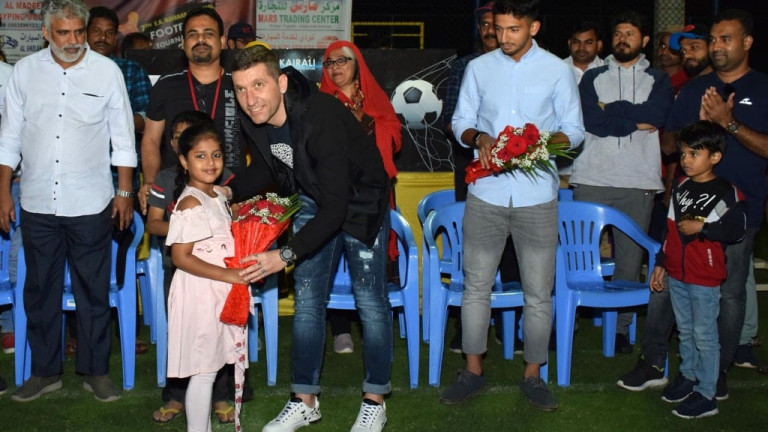 Българският директор на футболна академия в Индия Димитър Пантев даде