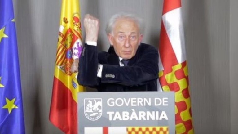 Табарния  - републиката, пародираща Каталуния, вече има президент