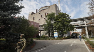Държавната украинска компания Енергоатом която управлява Запорожката атомна електроцентрала съобщи