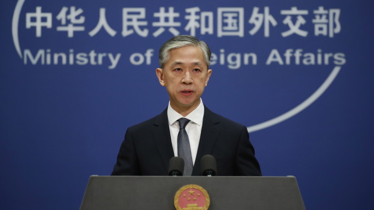 Говорителят на китайското външно министерство Уан Уенбин заяви в понеделник,