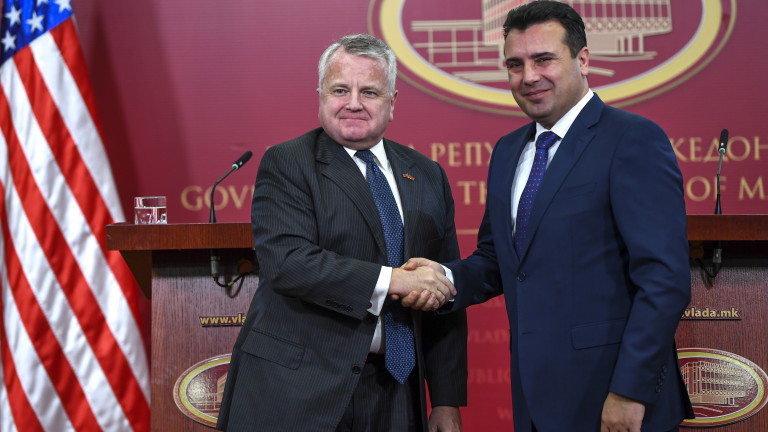 Джон Съливан: С нетърпение очакваме Северна Македония в НАТО 