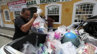 Броят на жертвите на наводненията и свлачищата в Югоизточна Бразилия