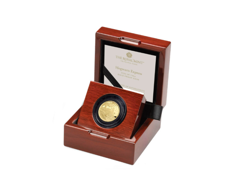 Златна монета от две унции, която ще струва 5215 британски лири 