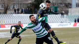 Нападателят на Черно море Радослав Василев вкара един от головете