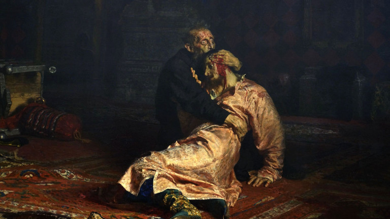 Мъжът, наранил картината на Иля Репин Иван Грозни и неговия