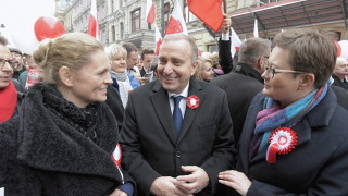 Полският президент министър председател и други лидери честват Деня на независимостта