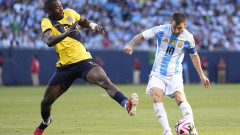 Аржентина с минимална победа срещу Еквадор в контрола, бивш играч на ЦСКА остана на пейката