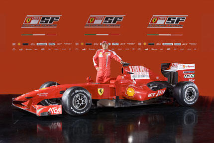 Scuderia Ferrari показа болида си за 2009 г.