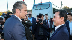 Пийт Хегсет посети демилитаризираната зона между двете Кореи