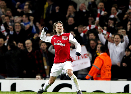 Росицки обвърза бъдещето си с Арсенал