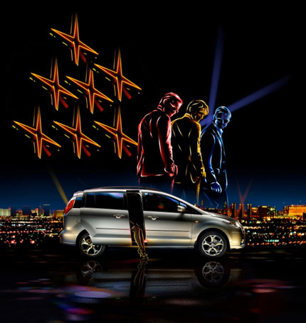 Mazda5 е официалният автомобил на Dancing Stars