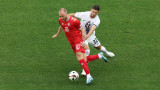 Словения - Дания 0:1,  "червения динамит" води с гол на Ериксен!
