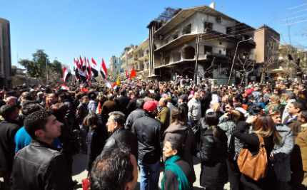 В центъра на Дамаск се водят сражения