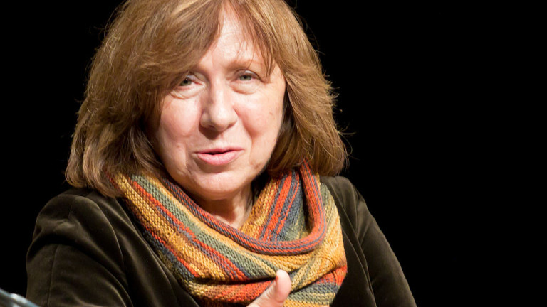 През изминалата седмица беларуската писателка Светлана Алексиевич, носителка на Нобелова
