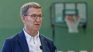 Испанският лидер на опозиционната Народна партия Алберто Нуньес Фейхо