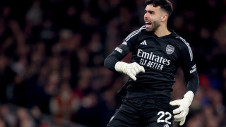 Вратарят на Арсенал Давид Рая си осигури Златната ръкавица във