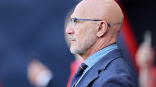 Старши треньорът на националния отбор на Испания Луис де ла