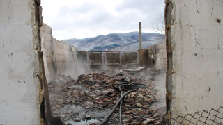 Гръмнала газова бутилка е разрушила къща в село Бързина в община