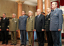 Първанов издаде укази за нови висши воински звания