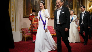 На 21 ноември британското кралско семейство посрещна на официално посещение