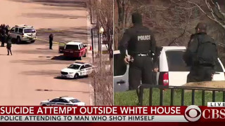 Мъж се простреля пред Белия дом съобщава Си Ен Ен