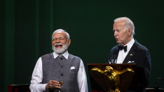 Президентът на САЩ Джо Байдън и индийския премиер Нарендра Моди