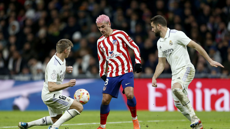 Реал Мадрид побеждает Атлетико Мадрид после дополнительного времени в Кубке Короля