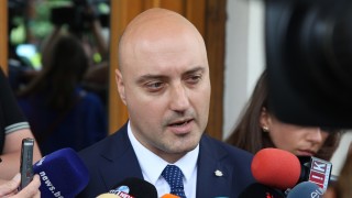 Правосъдният министър Атанас Славов и парламентарната група на ГЕРБ СДС