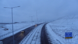  Обилен снеговалеж на Автомагистрала 