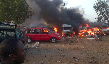 71 загинали след взривове на автобусна спирка в Нигерия