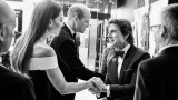  Принц Уилям, Кейт Мидълтън и срещата с Том Круз за лондонската премира на 
