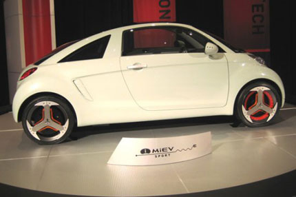 Mitsubishi изпитва елeктроавтомобил