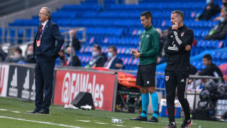 Селекционерът на Уелс Райън Гигс бе доволен от играта на