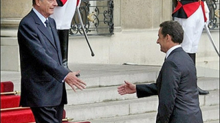 Ширак "настъпи" Саркози 