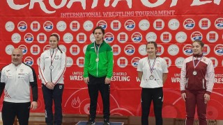 Националката на България и състезателка на СК Борба Димитър Кумчев