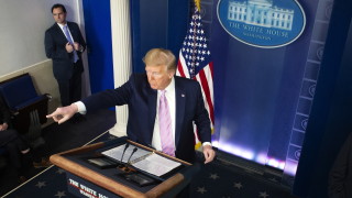 Президентът на САЩ Доналд Тръмп обяви че може да принуди