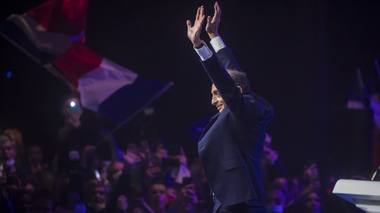 Хиляди подкрепиха крайнодесния кандидат за президент Земур в Париж 
