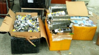 Гранични служители са задържали 258 800 къса недекларирани цигари при