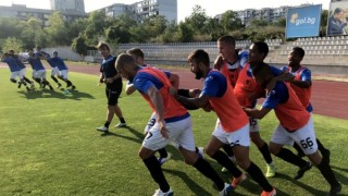 Черно море продължава подготовката си за предстоящия мач със Славия