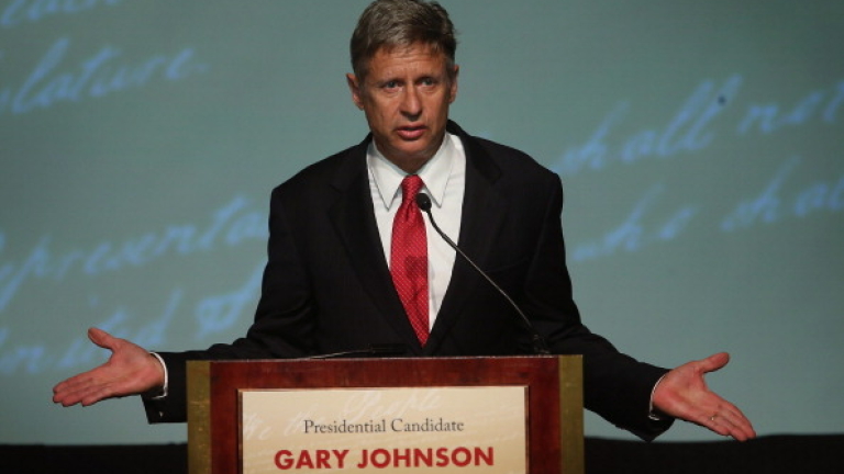 Либертарианската партия номинира Гари Джонсън за президент на САЩ 