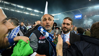 Лучано Спалети треньорът на Наполи влиза в историята на клуба