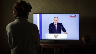 Сайтовете на руските държавни медии се сринаха по време на речта на Путин