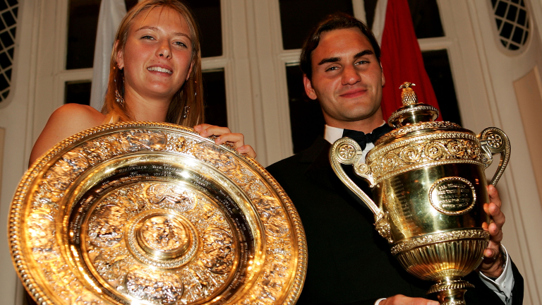Мария Шарапова и Роджър Федерер победители от Уимбълдън 2004