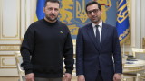  Зеленски и новият външен министър на Франция разискаха защитата на Украйна 