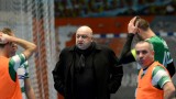 Министър Кралев изгледа мач от държавното първенство по футзал