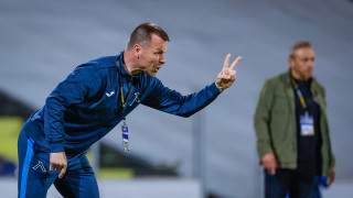 Временният треньор на Левски Елин Топузаков ще даде пресконференция преди мача