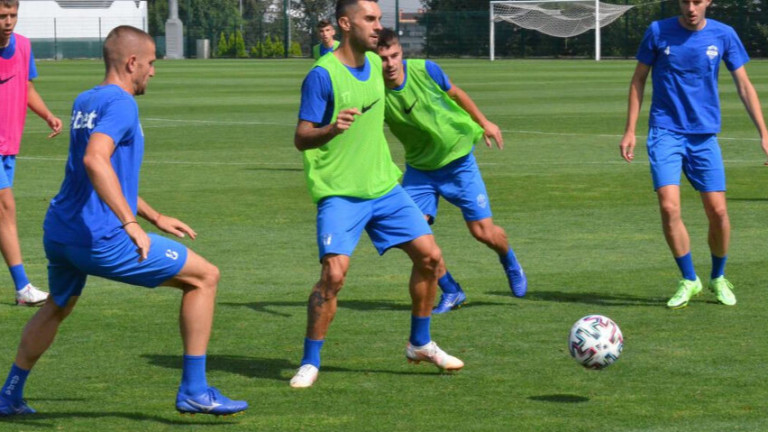 Арда проведе едно занимание на Националната футболна база в Бояна.