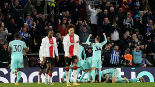 Брайтън победи с 3 1 Саутхемптън в двубой от 17 ия кръг